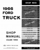 1966 Ford Truck Repair Manual